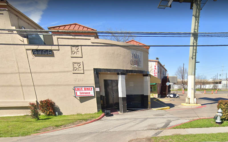 Man shot dead behind Dallas strip club
