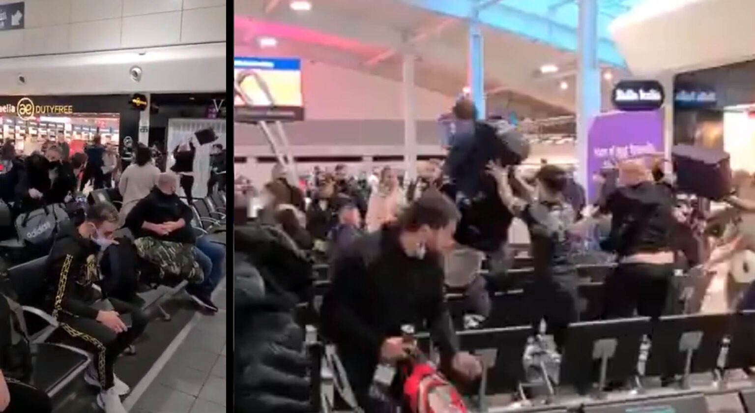 Multiple passengers arrested, 3 hospitalized in London airport brawl
