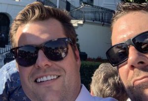 Matt gaetz pal joel greenberg pleads guilty to sex trafficking minor with "two other men"