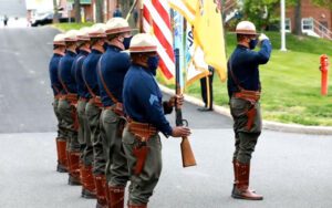 New jersey state police honors 74 lost troopers