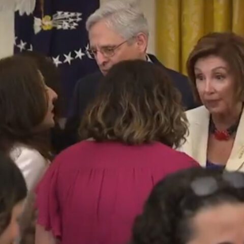 New video of nancy pelosi shows democrat mask mandate nothing more than a con game - photo licensed by shore news network.
