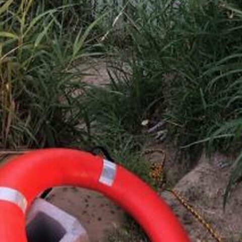 U. S. Army soldiers rescue two from drowing in rio grande crossing border - photo licensed by shore news network.