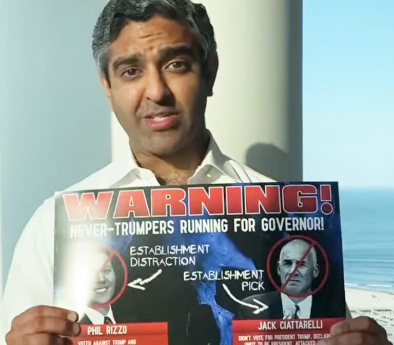 Singh issues harsh rebuttal to ciattarelli's unhinged personal attack - photo licensed by shore news network.