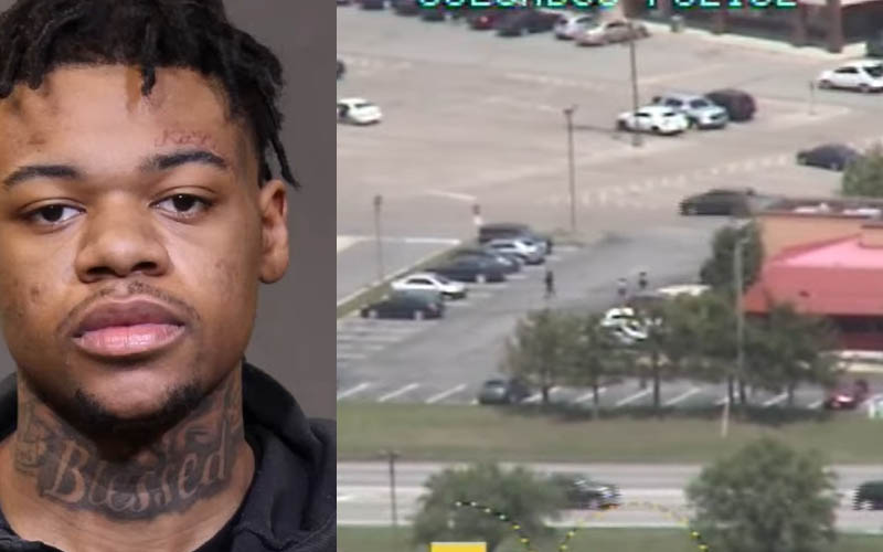 Police use helicopter to safely apprehend murder suspect in Columbus