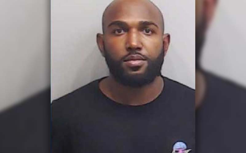 Atlanta Brave's Marcell Ozuna arrested for choking wife, hitter hear against the wall