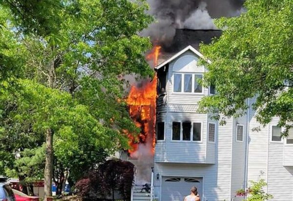 Two dogs, cat perish in Toms River Townhouse Fire