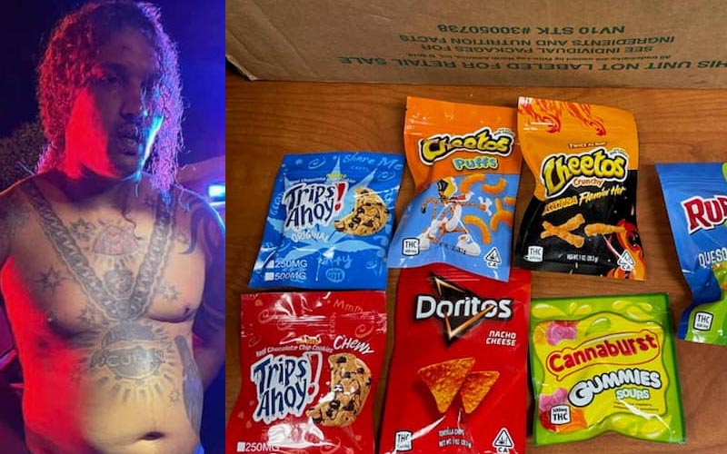 Trips Ahoy! Marijuana munchie man makes wrong turn while wanted for strangulation