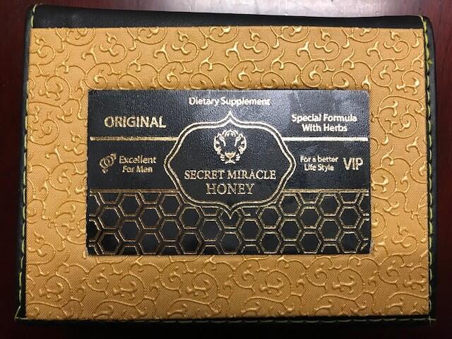 Turkish Delight - Male Enhancement Honey from Turkey Seized in Jackson