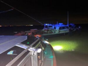 Coast guard rescues distressed boater who ran his ship aground in absecon