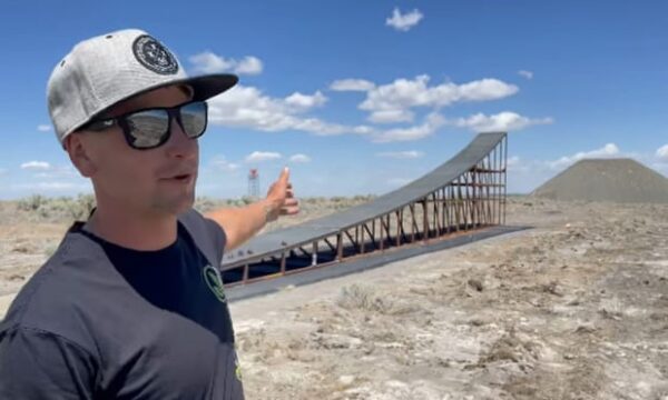 Daredevil killed practicing for world record motorcycle jump - photo licensed by shore news network.