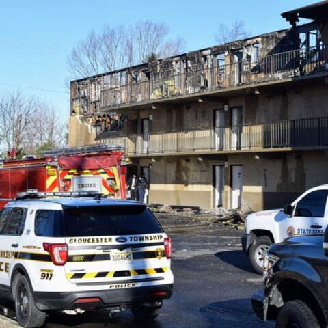 Woman charged with arson for fire that destroyed blackwood howard johnson hotel - photo licensed by shore news network.