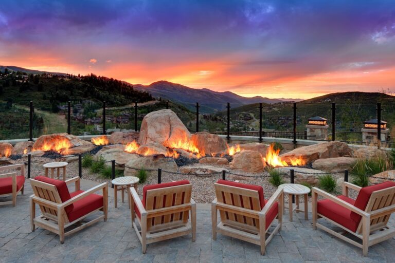 New outdoor beer garden opens at Park City's St. Regis Deer Valley