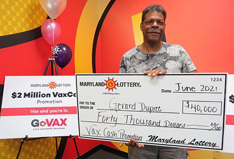 Anne Arundel veteran wins $40,000 Vax Cash lottery
