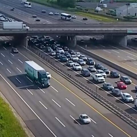 New jersey immigrant group blocks rush hour traffic, demanding money from state, feds - photo licensed by shore news network.