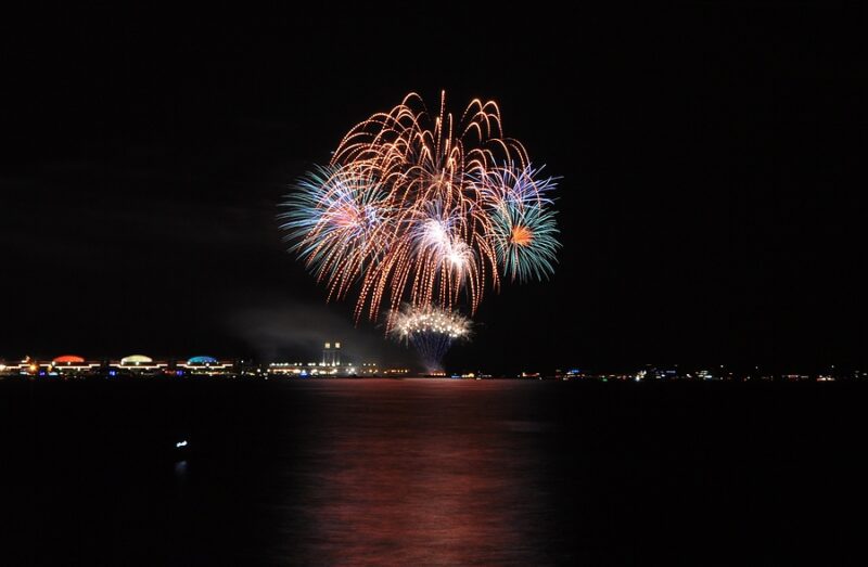 Where can you see Fourth of July fireworks shows in Ocean County, New Jersey 2021?