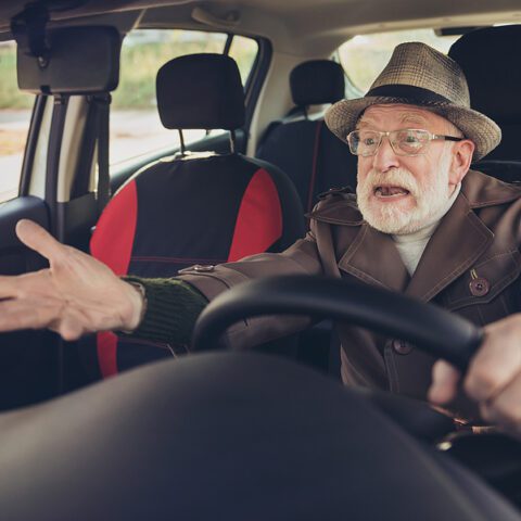 Interstate road rage ends after police chief sees elderly man throwing coins at woman's car - photo licensed by shore news network.