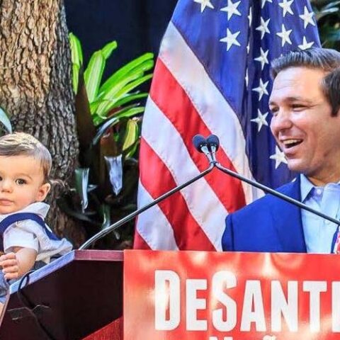 Ron desantis announces his wife has cancer - photo licensed by shore news network.