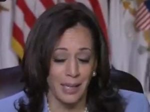Kamala harris supports investigation into whether border patrol was "whipping migrants"