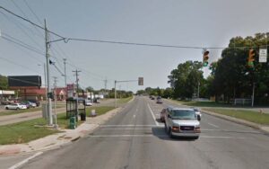Driver shot while driving on e. Livingston