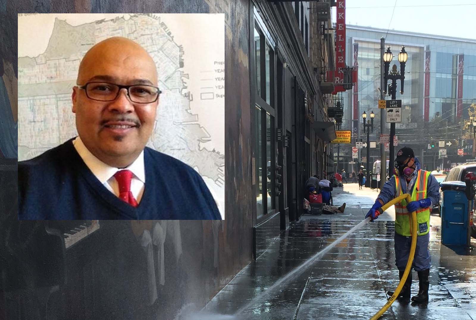 San Francisco's Mr. Clean tried to rob man's bag of chips at knifepoint at food bank