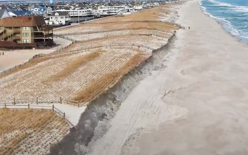 Toms River Mayor Says State Should Pay to Replenish Storm Eroded Beaches