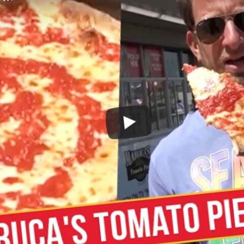 Maruca's tomato pies gets 7. 5 from portnoy, one bite pizza review - photo licensed by shore news network.