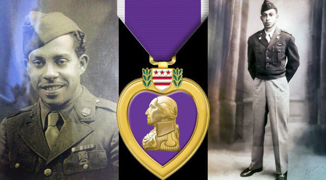 Two Black World War II Soldiers get Purple Hearts that were overlooked because of their race, Army says