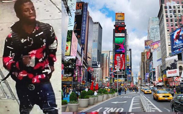 Young u. S. Marine, tourist shot in times square street vendor shootout - photo licensed by shore news network.