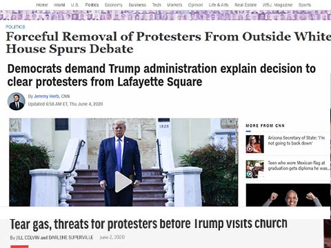 Fact Check: Did Trump order police to clear Lafayette Park for photo op?