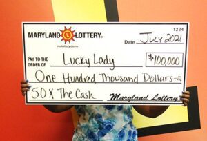 Bel air’s “lucky lady” shockingly wins second $100,000 lottery fortune