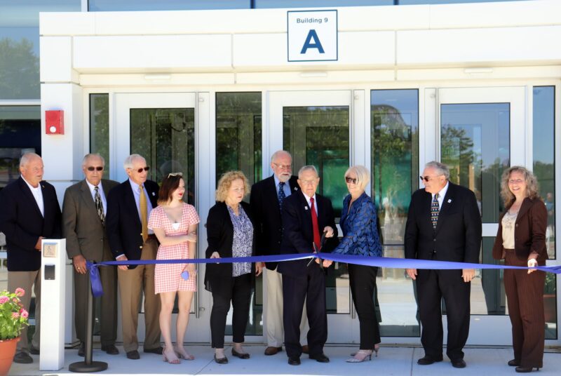 Mo Hill, Ginny Haines join community leaders at new OCC student enrollment building