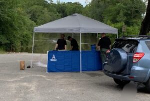 Police searching for man who killed 80-year-old in shoal river park