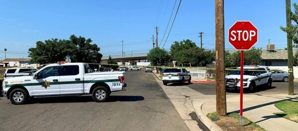 Police investigating murder in fresno - photo licensed by shore news network.