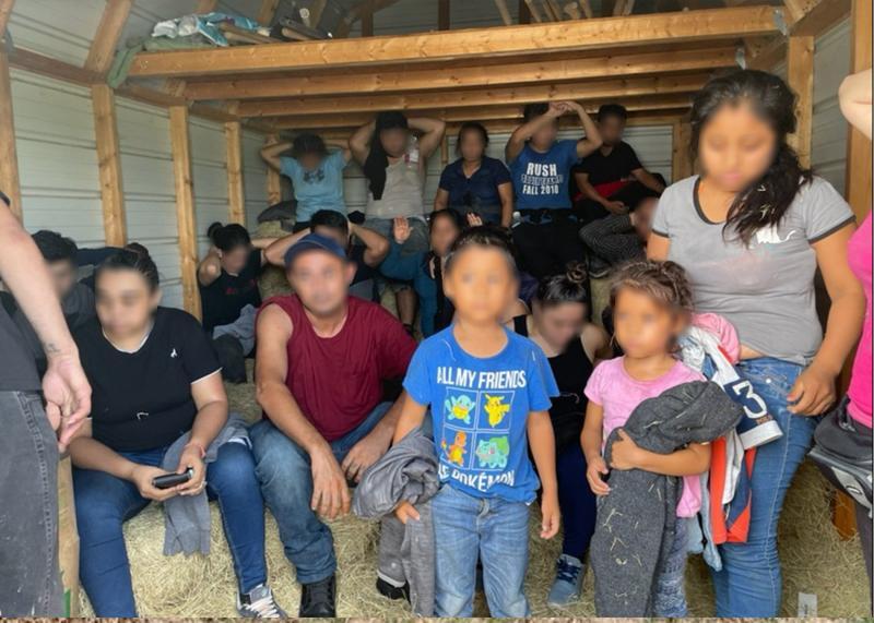 Laredo Sector Stops Human Smuggling Attempt near Hebbronville, Discover Two Wanted Subjects Among the Group
