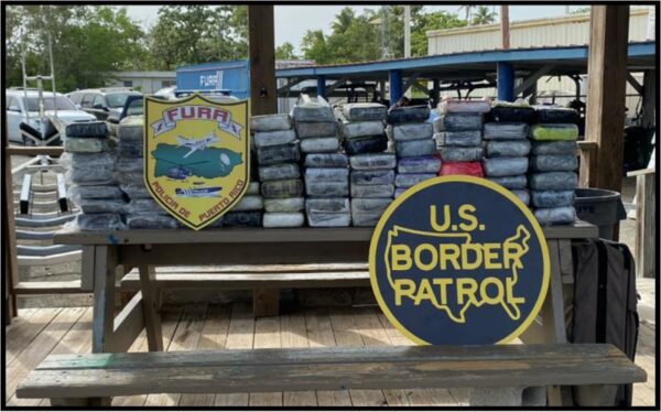 Us border patrol, fura seize cocaine haul worth $4. 6 million near cabo rojo, puerto rico