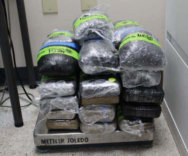 $1. 4 million in meth and cocaine stopped at border