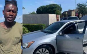 Suspect charged with grand theft auto had active murder warrant