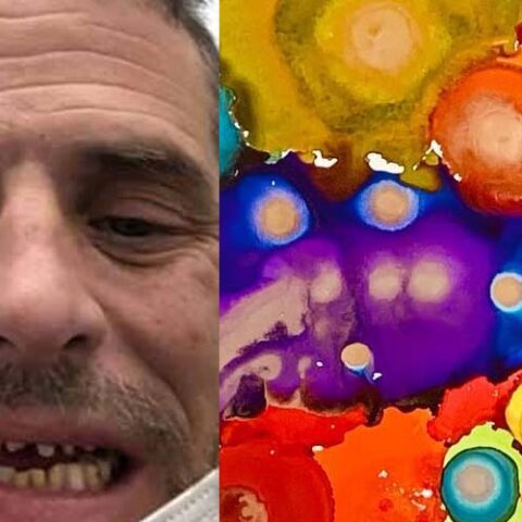 Hunter biden's art work: con job or real artistic endeavor? - photo licensed by shore news network.