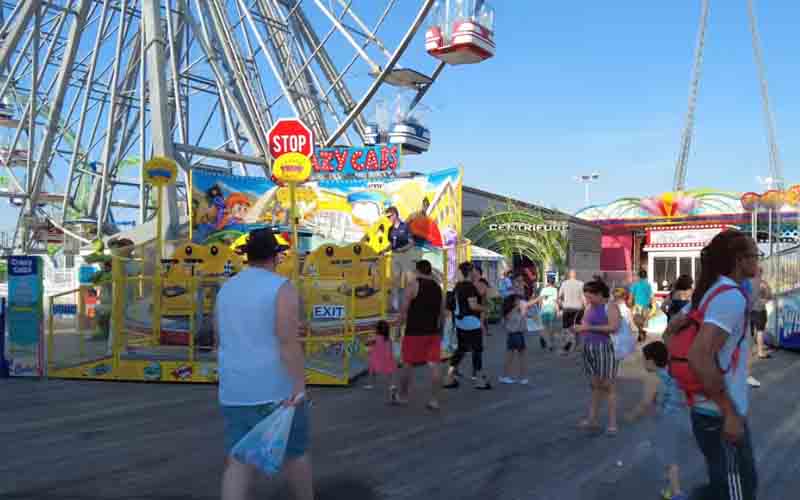 Check out this amazing video of walking the boards in Seaside Heights