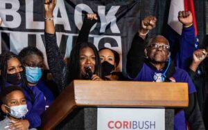 Defund the police democrat congresswoman cori bush spent $70,000 on private security
