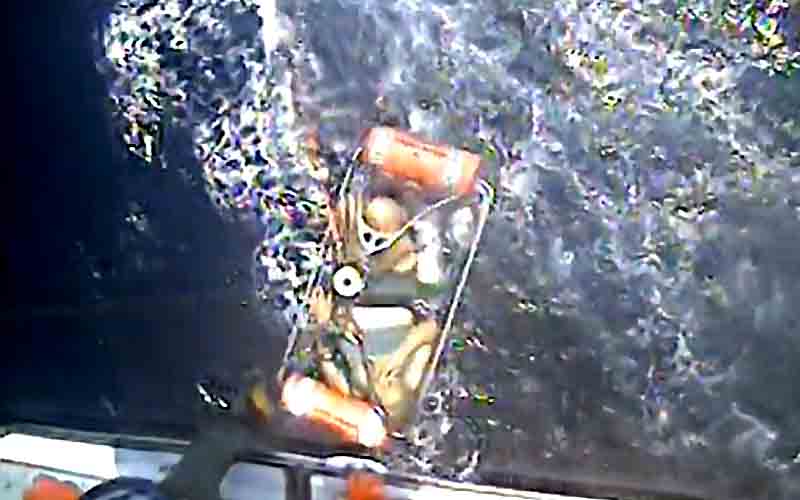 Watch: Coast Guard rescues scuba diver 46 miles off coast of Cape May
