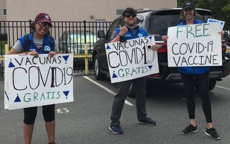 Biden vaccine corps will go door to door to to get more unvaccinated Americans vaccinated