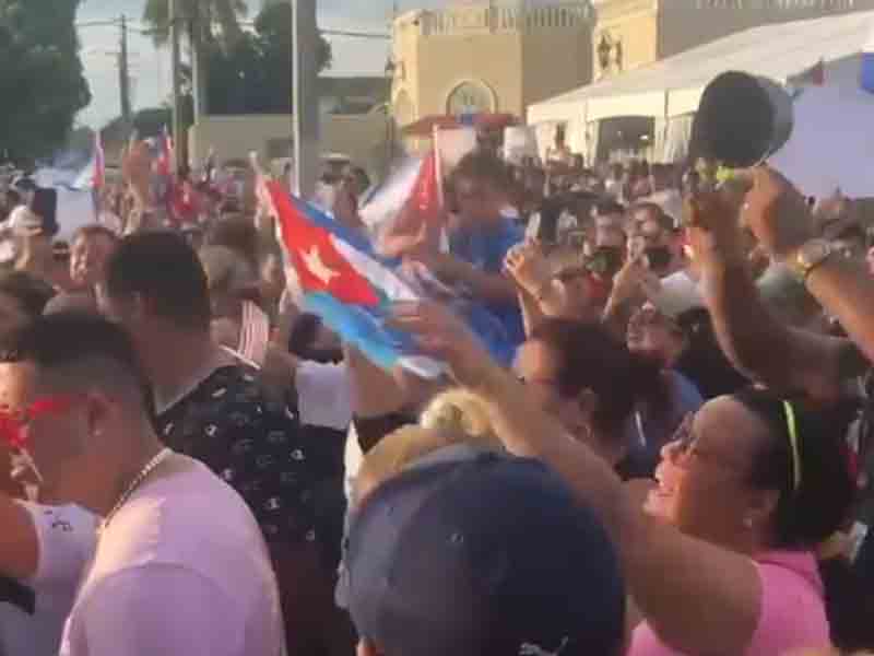 Socialism and communism under fire in Cuba as thousands take to the streets to end failed policies