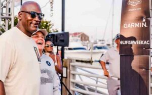 Michael jordan was at the jersey shore in search of million-dollar fish