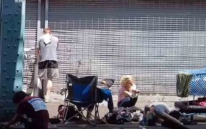 Philly's kensington is a zombie apocalypse ignored by biden on city visit