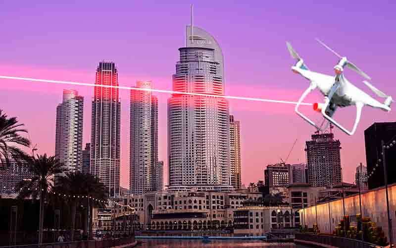 Dubai is using drones with lasers to cause rain during 125-degree heatwave