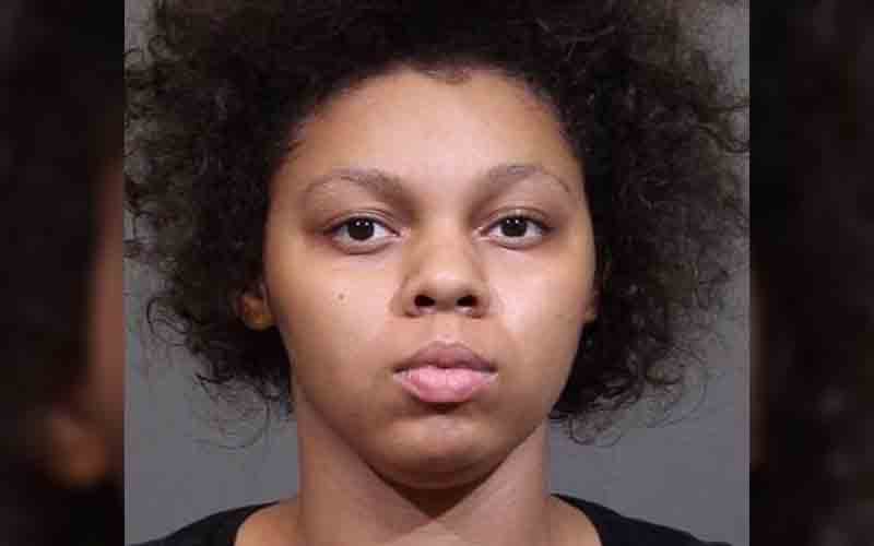 Victim shot by live-in girlfriend ran to neighbors door and collapsed