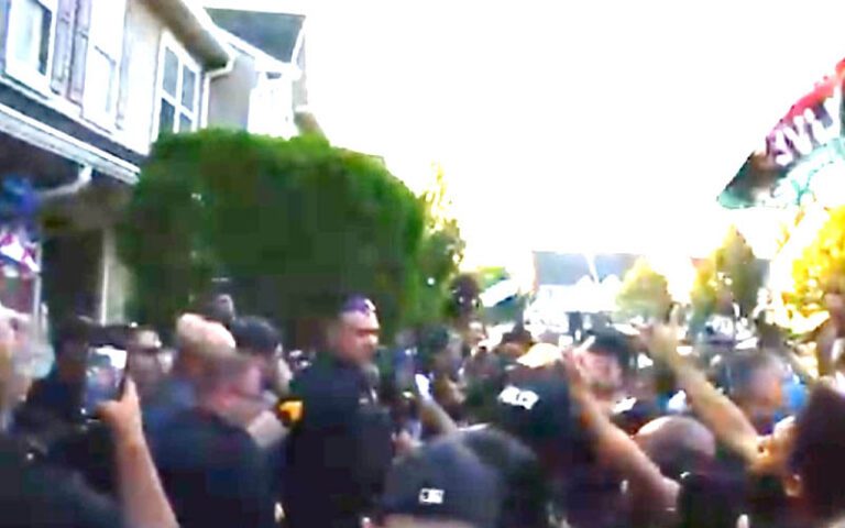 Mount laurel police charge man accused by neighbors of racism, intimidation - photo licensed by shore news network.