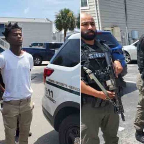 Jacksonville murder suspect captured in daytona beach - photo licensed by shore news network.