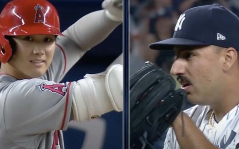 Pitcher uses different deliveries to try to trick baseball's most dangerous hitter - photo licensed by shore news network.